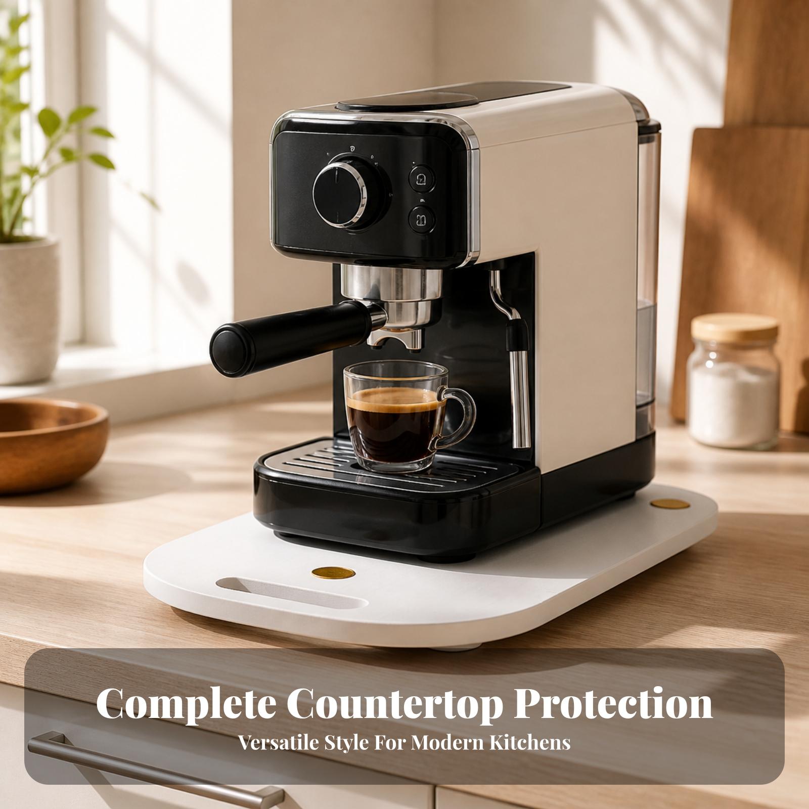 Plateau coulissant en fibre de - Kitchen Appliances Countertop avis et prix